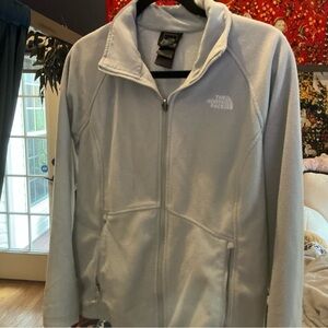 The North Face Women's Light Gray Fleece Jacket